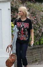FEARNE COTTON Out and About in London 08/23/2017