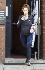 FERNE MCCANN Leaves a Gym in Essex 08/22/2217