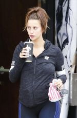 FERNE MCCANN Leaves a Gym in Essex 08/22/2217