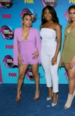 FIFTH HARMONY at Teen Choice Awards 2017 in Los Angeles 08/13/2017