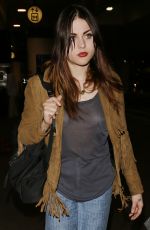 FRANCES BEAN COBAIN at LAX Airport in Los Angeles 08/27/2017