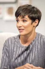 FRANKIE BRIDGE at Lorraine TV Show in London 08/18/2017