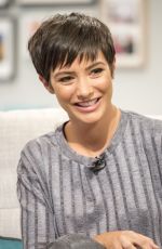 FRANKIE BRIDGE at Lorraine TV Show in London 08/18/2017