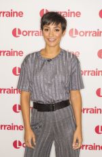 FRANKIE BRIDGE at Lorraine TV Show in London 08/18/2017