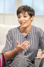 FRANKIE BRIDGE at Lorraine TV Show in London 08/18/2017