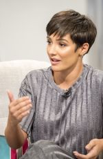 FRANKIE BRIDGE at Lorraine TV Show in London 08/18/2017