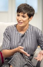 FRANKIE BRIDGE at Lorraine TV Show in London 08/18/2017
