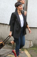 FRANKIE BRIDGE Leaves ITV Studios in London 08/17/2017