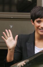 FRANKIE BRIDGE Leaves ITV Studios in London 08/17/2017