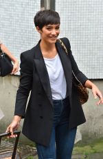 FRANKIE BRIDGE Leaves ITV Studios in London 08/17/2017