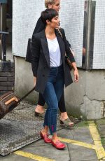 FRANKIE BRIDGE Leaves ITV Studios in London 08/17/2017