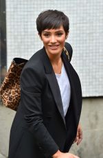 FRANKIE BRIDGE Leaves ITV Studios in London 08/17/2017