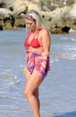 FRANKIE ESSEX in Bikini at a Beach in Portugal 08/30/2017