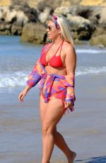 FRANKIE ESSEX in Bikini at a Beach in Portugal 08/30/2017