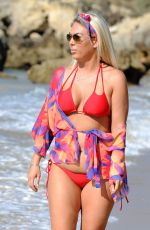 FRANKIE ESSEX in Bikini at a Beach in Portugal 08/30/2017
