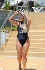 FRANKIE ESSEX in Swimsuit on Holiday in Portugal 08/27/2017