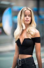 FRIDA AASEN at Fittings for Victoria’s Secret Fashion Show 2017 in New York 08/27/2017