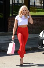 GABBY ALLEN Out and About in Manchester 08/15/2017