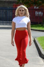 GABBY ALLEN Out and About in Manchester 08/15/2017