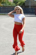 GABBY ALLEN Out and About in Manchester 08/15/2017
