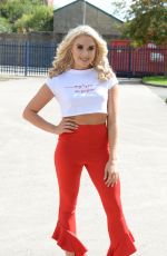 GABBY ALLEN Out and About in Manchester 08/15/2017