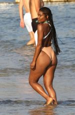GABRIELLE UNION in Swimsuit on the Beach in Mykonos 08/24/2017