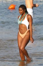 GABRIELLE UNION in Swimsuit on the Beach in Mykonos 08/24/2017