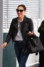 GAL GADOT at Heathrow Airport in London 08/01/2017