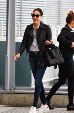 GAL GADOT at Heathrow Airport in London 08/01/2017