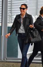 GAL GADOT at Heathrow Airport in London 08/01/2017