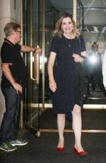 GEENA DAVIS Leaves Today Show in New York 08/18/2017