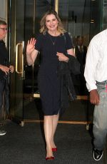 GEENA DAVIS Leaves Today Show in New York 08/18/2017