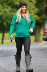 GEMMA ATKINSON at Charity Dog Walk in Manchester 08/03/2017