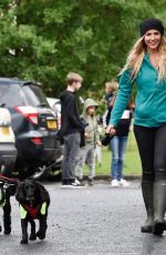 GEMMA ATKINSON at Charity Dog Walk in Manchester 08/03/2017