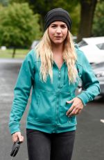 GEMMA ATKINSON at Charity Dog Walk in Manchester 08/03/2017