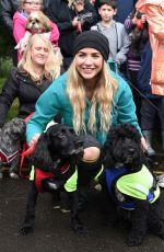GEMMA ATKINSON at Charity Dog Walk in Manchester 08/03/2017
