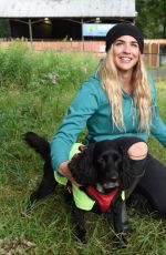 GEMMA ATKINSON at Charity Dog Walk in Manchester 08/03/2017