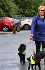 GEMMA ATKINSON at Charity Dog Walk in Manchester 08/03/2017