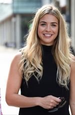 GEMMA ATKINSON Leaves BBC Breakfast Studio in Manchester 08/10/2017