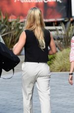 GEMMA ATKINSON Leaves BBC Breakfast Studio in Manchester 08/10/2017