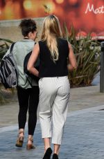 GEMMA ATKINSON Leaves BBC Breakfast Studio in Manchester 08/10/2017