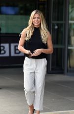 GEMMA ATKINSON Leaves BBC Breakfast Studio in Manchester 08/10/2017