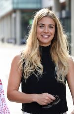 GEMMA ATKINSON Leaves BBC Breakfast Studio in Manchester 08/10/2017