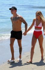 GEORGIA HARRISON in Bikini on Holiday in Marbella 08/03/2017