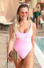 GEORGIA KOUSOULOU at The Only Way is Essex Cast in Marbella 08/08/2017