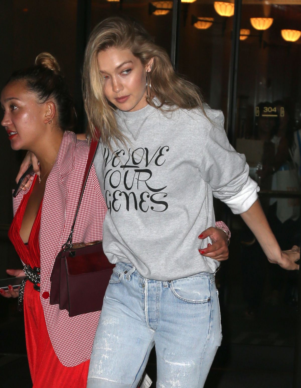 GIGI HADID Leaves Unicef Party at The Img Offices in New York 08/28/2017 GIGI HADID Leaves Unicef Party at The Img Offices in New York 08/28/2017