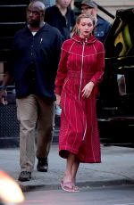 GIGI HADID on the Set of a Photoshoot at Mr. Chow in New York 07/31/2017