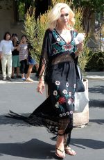 GWEN STEFANI at a Church in Los Angeles 08/13/2017