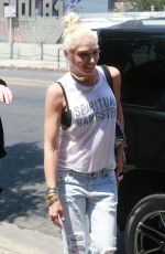 GWEN STEFANI Leaves Museum of Ice Cream in Los Angeles 08/21/2017