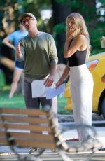 GWYNETH PALTROW on the Set of Aavengers 4 in Fayetteville 08/22/2017